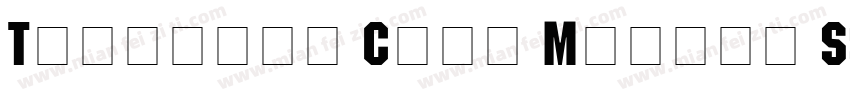 Template Caps Medium SSi字体转换